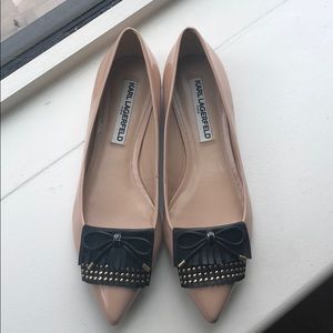 Karl Lagerfeld flats
